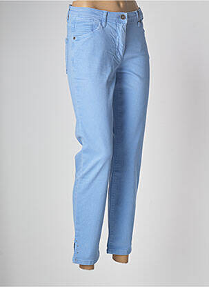 Pantalon slim stretch taille normale bleu BETTY BARCLAY femme