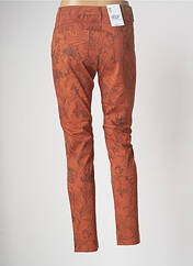Pantalon slim orange EAST DRIVE pour femme seconde vue