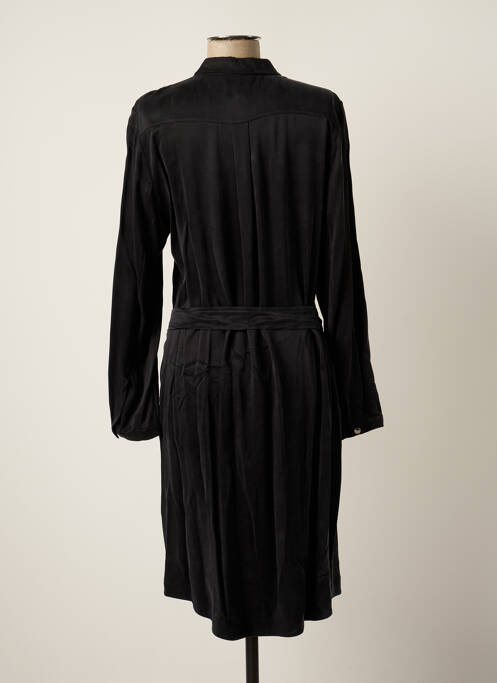 Robe mi-longue noir EVA KAYAN pour femme
