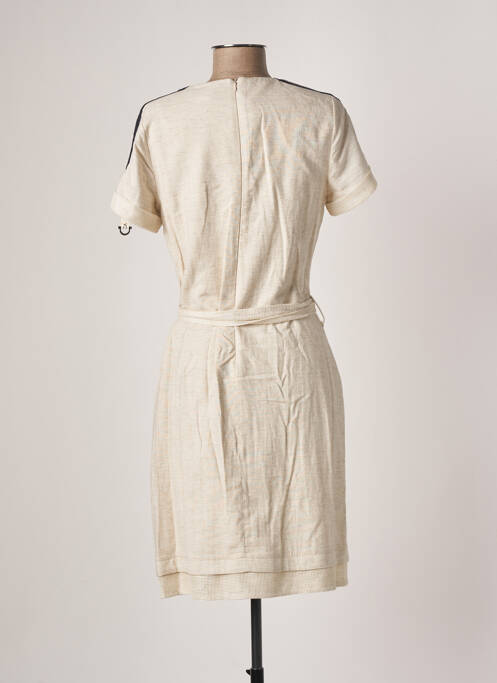 Robe mi-longue beige MERI & ESCA pour femme