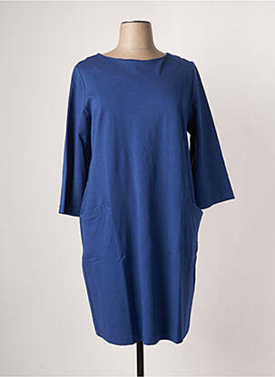 Robe mi-longue bleu ORTO BOTANICO pour femme
