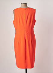 Robe mi-longue orange ANDAMIO pour femme seconde vue