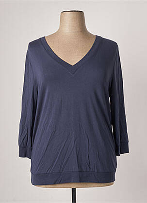 Sweat-shirt bleu K-DESIGN pour femme
