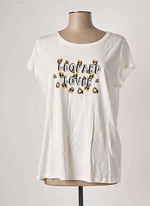 T-shirt beige ESQUALO pour femme