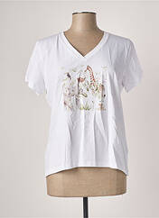 T-shirt blanc MD'M pour femme seconde vue