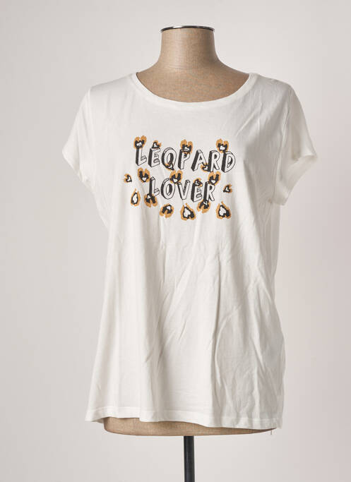 T-shirt beige ESQUALO pour femme