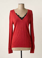 Pull rouge I.CODE (By IKKS) pour femme seconde vue