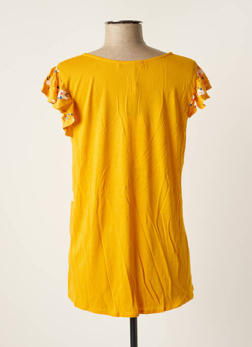 Top jaune MD'M pour femme