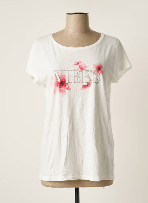 T-shirt blanc ESQUALO pour femme