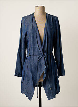 Veste casual coupe cintrée bleu LOLITAS & LOLOS femme