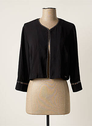 Boléro légère et transparente noir DIANE LAURY femme