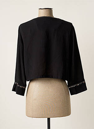Boléro légère et transparente noir DIANE LAURY femme