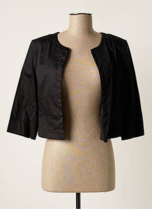 Boléro coupe cintrée noir POUSSIERE D'ETOLE femme