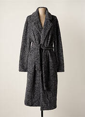 Manteau long gris K-DESIGN pour femme seconde vue