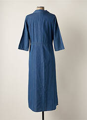 Robe longue bleu JACQUELINE DE YONG pour femme seconde vue