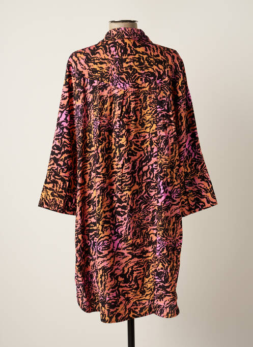 Robe mi-longue orange B.YOUNG femme