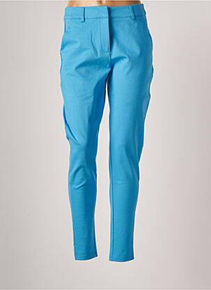 Pantalon chino taille normale taille normale bleu ICHI femme