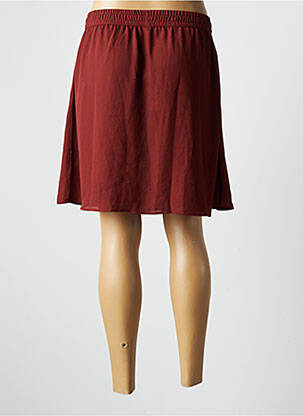 Jupe courte taille haute marron JDY femme