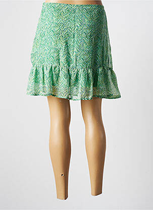 Jupe courte doublure vert ONLY femme