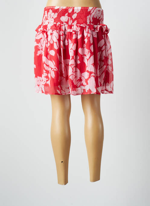 Jupe courte rouge JDY pour femme