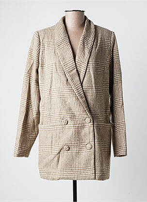 Manteau long beige CHERRY PARIS pour femme