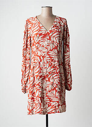 Robe courte orange CHERRY PARIS pour femme