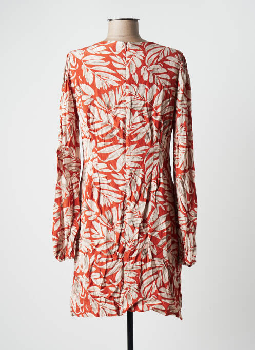 Robe courte orange CHERRY PARIS pour femme