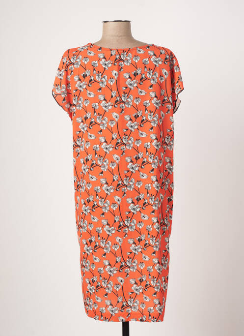 Robe courte orange TELMAIL pour femme