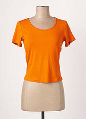 T-shirt orange WHO'S THAT GIRL pour femme seconde vue