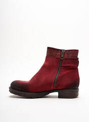Bottines/Boots rouge COCO ET ABRICOT pour femme seconde vue