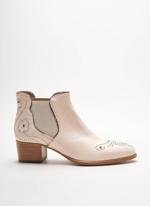 Bottines/Boots beige MURATI pour femme