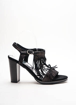 Sandales/Nu pieds noir MYMA pour femme