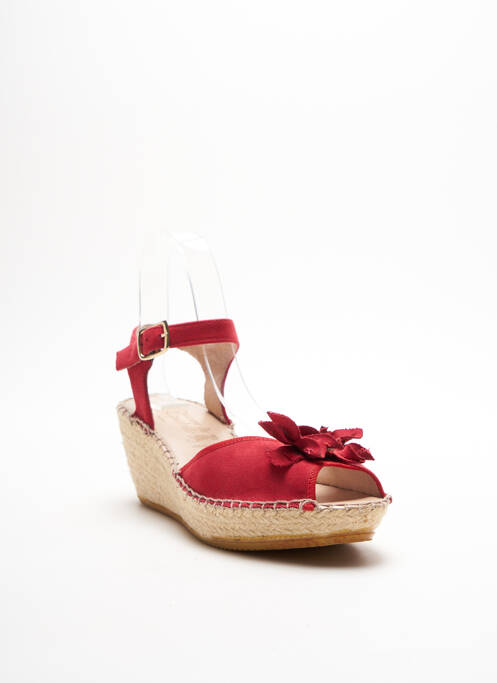 Espadrilles rouge LA MAISON DE L'ESPADRILLE pour femme