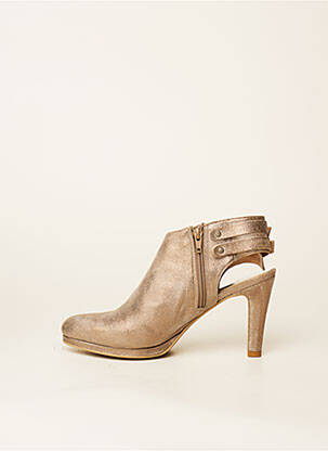 Sandales/nu pieds type de semelle amortissante talon de 7 à 9cm beige MYMA femme
