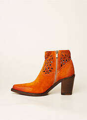 Bottines/Boots orange EMANUELE CRASTO pour femme seconde vue