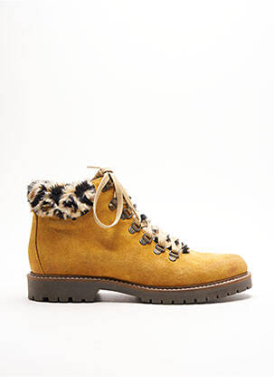 Bottines/Boots jaune MKD pour femme