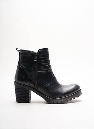 Bottines/Boots noir BUNKER pour femme