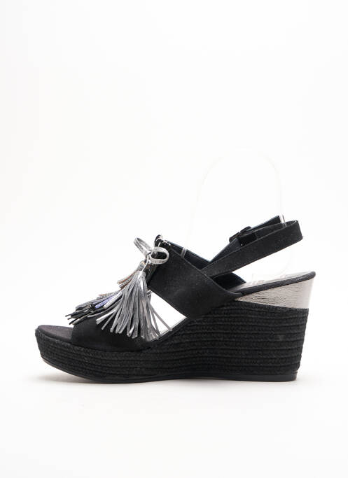 Espadrilles noir KANNA pour femme