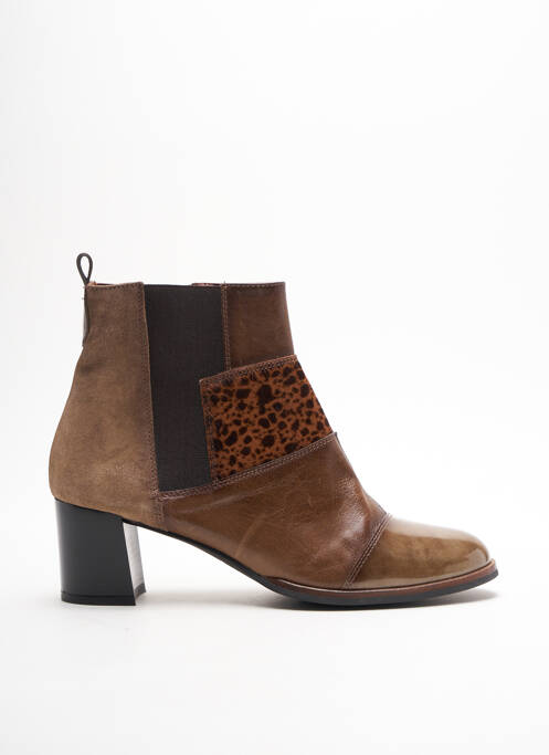 Bottines/Boots marron HISPANITAS pour femme