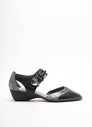 Sandales/nu pieds type de semelle amortissante talon plat jusqu'à 3cm noir FUGITIVE BY FRANCESCO ROSSI femme