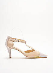 Sandales/Nu pieds beige FIDJI pour femme seconde vue