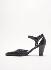 Sandales/Nu pieds noir FUGITIVE BY FRANCESCO ROSSI pour femme seconde vue