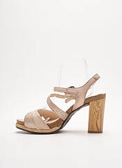 Sandales/Nu pieds beige FELMINI pour femme seconde vue