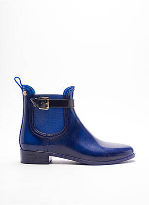 Bottines/Boots bleu GIOSEPPO pour femme