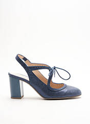 Sandales/Nu pieds bleu HISPANITAS pour femme seconde vue