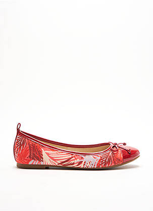Ballerines type de semelle amortissante talon plat jusqu'à 3cm rouge JB MARTIN femme