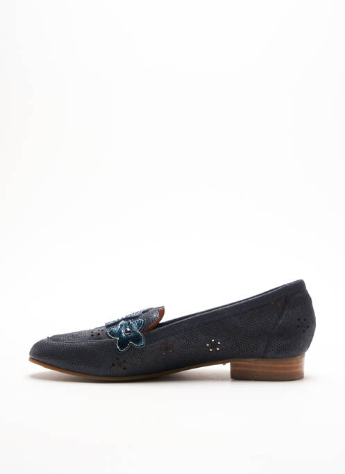 Mocassins bleu MAM'ZELLE pour femme