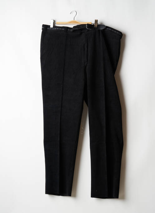Pantalon slim fermeture zippée sous rabat boutonné taille normale noir MURK homme