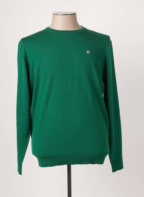 Pull vert SERGE BLANCO pour homme
