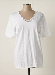 T-shirt blanc ARMOR LUX pour femme seconde vue